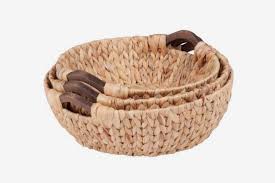 Wooden easy carrier basket with comfy handle for multipurpose use at home, family trips, office. 23 Wicker Storage Baskets That Look Like Decor 2018 The Strategist