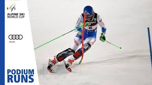 Sie gewann in einer zeit von 1.57,98 minuten; Petra Vlhova Ladies Slalom Zagreb 2nd Place Fis Alpine Youtube