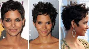 Do You Like Halle Berry S Hair Tousled Or Tamed Halle Berry Hairstyles Halle Berry Short Hair Short Hair Styles