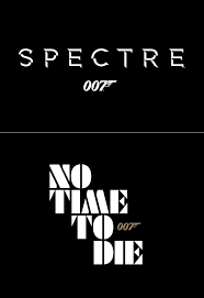 James Bond Movie Wordmarks By Tom Brooks