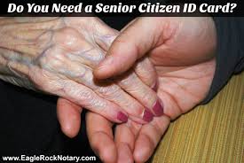 However, some senior citizen cards do exist for specific purposes and those include cards for public transport and medicare health insurance. Senior Citizen Identification For California Notary Public