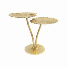 Votre demande a bien été prise en compte. Klevering Table D Appoint Nenuphar Dore H 54 Cm Axeswar Design