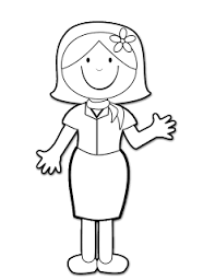 Black And White Woman Clipart Teacher Clipart Freebie Clip Art Freebies Teacher Clipart Clip Art