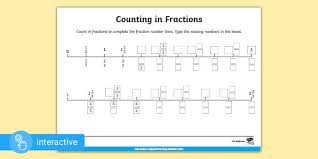 You can find any resource by looking to categories: White Rose Maths Supporting Year 4 Count In Fractions