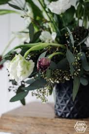 What can you do to create something different with a normal phalaenopsis plant? Modern Free Form Florals With Wet Foam Modern Handmade Home Lemon Thistle