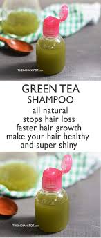 You can make a simple homemade shampoo by using this recipe that calls for inexpensive and easily obtained ingredients. Diy Gruner Tee Shampoo Fur Haarwuchs Gruner Haarwuchs Shampoo Green Tea Shampoo Hair Growth Diy Hair Care Growth