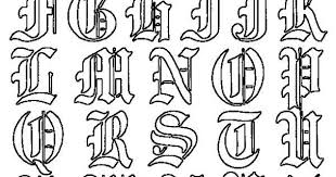 free printable letter stencil templates tattoo fonts alphabet download free printable gallery