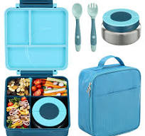 Amazon.com: Bento Lunch Box Set for Kids with 8oz Soup ...