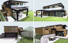 High Quality Ultra Modern Prefab Homes In Light Gauge Steel Frame Prefab House Luxury Villa Modern Prefab Homes Prefab Homes Steel Frame House