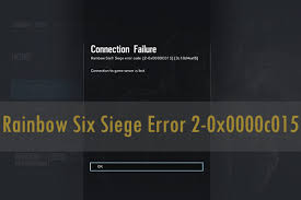 But today's rainbow six siege update is now live and brings with it the new season of shadow legacy content. Fixed Rainbow Six Siege Error Code 2 0x0000c015 2021 Update