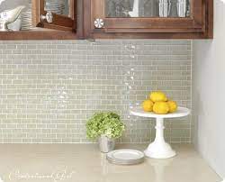 Light Green Glass Subway Tile Home Kitchens Home New Kitchen