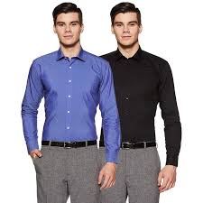 Are you wondering how to wash dark clothes without fading? Symbol Men S Solid Formal Shirt Combo Pack Of 2 Best Online Shopping Sites Formal Shirts Mens Tops