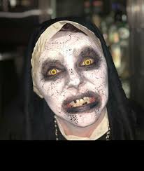 Me and my daughter were twin ghost face this year, but we were all horror  movie characters this year!!!🥰