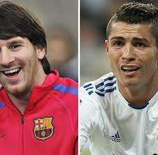 Wir zeigen es euch im video. Barca Vs Real Messi Gegen Ronaldo Das Duell Der Weltfussballer Welt