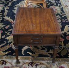 Vintage Drexel Heritage Italian Provincial Mahogany End Side Table Night Stand Drexel Heritage Furniture Sideboards For Sale Drexel Heritage