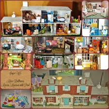 The Beautiful Marxie Mansion By Marx My First Dollhouse It Has A Beautiful Pink Master Bedroom A Ba Princess Furniture Pink Master Bedroom Modern Dollhouse