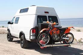 Motorcycle Rack Truck Front Off Road Camper Motorcycle Carrier Van