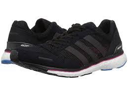 Adidas Running Shoes Black And Blue Adidas Running Adizero Adios 3 Women S Shoes Black Real Magenta Bright Blue Black Shoes Women Adidas Running Womens Running Shoes