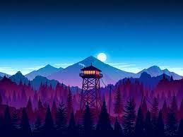 • firewatch is a mystery set in the wyoming wilderness, where your only emotional lifeline is the person on the other end of a handheld radio. Firewatch Night Mod Anime Wallpaper Hd Anime Wallpapers Best Background Images