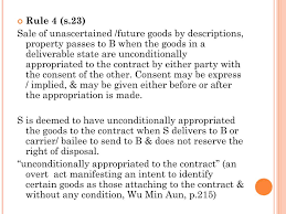 Section 4, sale of goods act 1957 explains sale and. Ppt Law Of Sale Of Goods Powerpoint Presentation Free Download Id 3803555