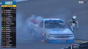 16 south point 400/las vegas motor speedway nbcsn 3pm sept. Nascar Camping World Truck Series 2018 Las Vegas Motor Speedway Tanner Thorson Crash Youtube