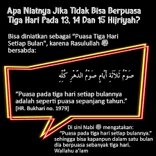 Check spelling or type a new query. Apa Niatnya Jika Tidak Bisa Berpuasa Tiga Hari Pada 13 14