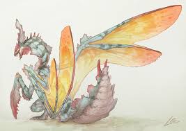 artstation mantis dragon saki yamamura creature drawings creature concept art beast creature