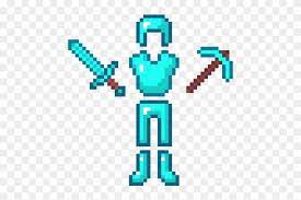 Deepslate diamond ore is a variant of diamond ore . Minecraft Diamond Tools And Armor Minecraft Diamond Armor Transparent Hd Png Download 800x700 6305259 Pngfind