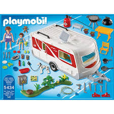 Playmobil 5434 Summer Fun La Caravane Comparer Avec Touslesprix Com Avec Images Caravane Jeux Playmobil Play Mobile