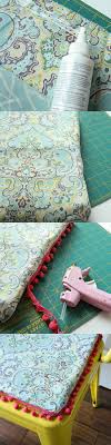 This is very simple and looks so elegant that you will never want to take it. Diy No Sew Reversible Chair Cushions Momadvice