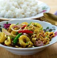 Hari ini masak apa tu? Sotong Tumis Sos Tiram Dapur Tanpa Sempadan