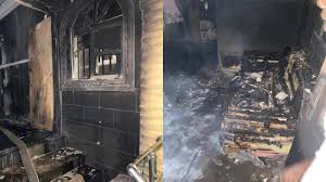 Yoruba nation agitator, sunday adeyemo popularly known as sunday igboho, has asked president muhammadu buhari to warn killer herders in the southwest region perpetrating criminal activities. Sunday Igboho S House In Oyo Set Ablaze