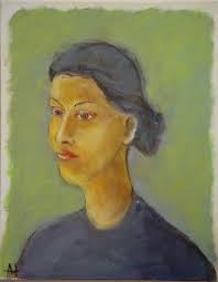 40 Anton Herman PORTRET MOJCA olje, 50x40 cm izklicna cena: 300 €