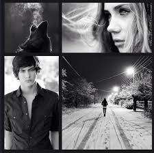 галина гончарова мой нежный и кусачий змей читать онлайн Black And White Photo Collage Of Sam Roth Grace Brisbane Made By Janessa Beth Dayley Cazadores De Sombras Lobos Libros