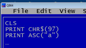 Qbasic Tutorial 24 Ascii Program Separating Letters Numbers And Other Characters Qb64