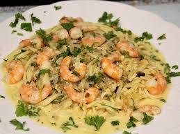 Pasta Mit Zitronen Scampi Sosse Chefkoch Rezept Scampi Lecker Kochen Pasta