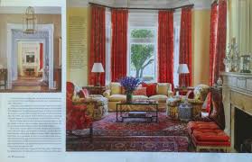 Interior Designer Carolyn Griffith Historic Charleston Home Vivaldi Col Corallo And Rondo Col Corallo Chiaro Traditional Home October 201 Divani Corallo