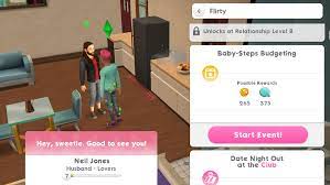 The Sims Mobile Baby Quest The Girl Who Games