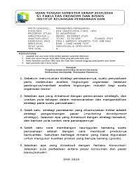 Check spelling or type a new query. Soal Uts Manajemen Pemasaran 2020 Senin Difa
