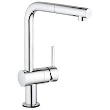 single handle pull out kitchen faucet
