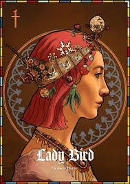 Lady Bird Digital Painting 3142x4444px Indie Movie Posters Movie Posters Movie Poster Art