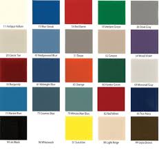 Buy Republic Color Chart At Centar Industries
