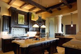 Exquisite Kitchen With Stunning Cabinets And Granite Countertops By Stadler Custom Homes Mediterranean Style Kitchens Mediterranean Kitchen Design Eclectic Kitchen Design