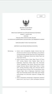 Kementerian yang memiliki tugas penyelenggaraan urusan penyelenggaraan urusan tertentu dalam pemerintahan untuk membantu presiden dalam menyelenggarakan pemerintahan negara dengan upaya pencapaian tujuan kementerian sebagai. Peraturan Menteri Dalam Negeri Nomor 11 Tahun 2020 Tentang Pakaian Dinas Aparatur Sipil Negara Di Lingkungan Kementerian Dalam Negeri Dan Pemerintah Daerah