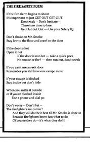 Food safety poem in hindi. Fire Safety Poem Fire Safety Fire Prevention Childrens Poetry