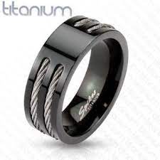 Very Cool Man Ring My Hubby Needs A New Wedding Ring This Is A Pretty Cool Site Black Rings Titanium Engagement Rings Rings For Men