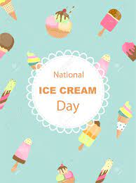 This month had an ice cream sundae in honor of national ice cream month. Collection Of Ice Cream Invitation Card Happy National Ice Cream Royalty Free Cliparts Vectors And Stock Illustration Image 128035653
