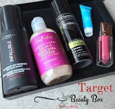 Target Beauty Box Spring 2015 Unboxing Overview The Feminine Files