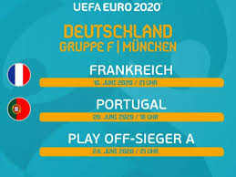 Deutschland spielt mit weltmeister frankreich und europameister portugal in gruppe f. Uefa Euro 2020 Countdown Zur Em In Munchen