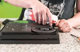 Push the glossy side of the top cover with your thumbs until it pops to the side. How To Clean Any Ps4 Fan Pro Slim Or Original Hideit Mounts